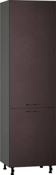 Кухонный шкаф модульной системы BlanKit D60L.h214 Graphite+BrushBronze.M369 M2