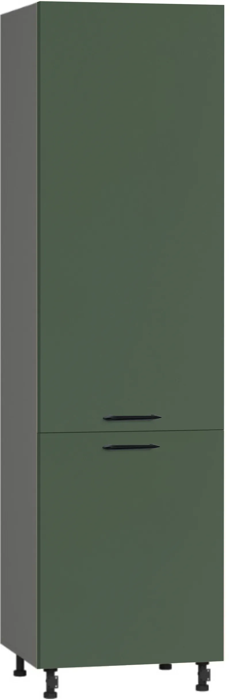 Кухонный шкаф модульной системы BlanKit D60L.h214 Graphite+GreenSmoky.M356 M