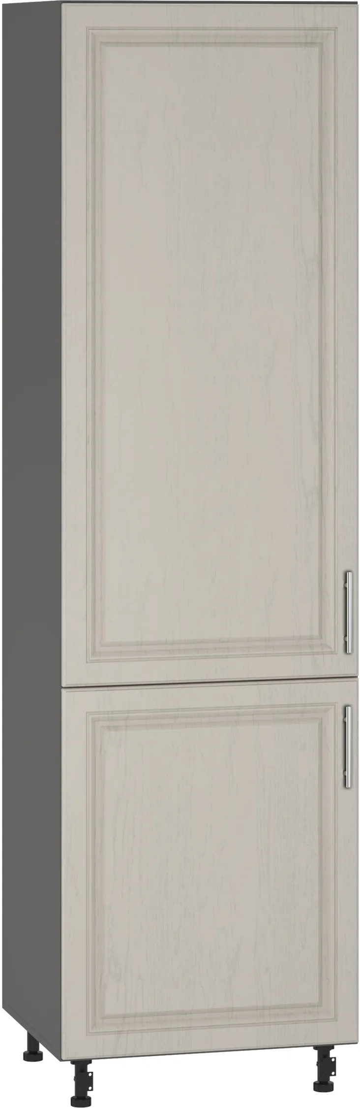 Кухонный шкаф модульной системы BlanKit D60L.h214 Graphite+GreyLight.F338 R128
