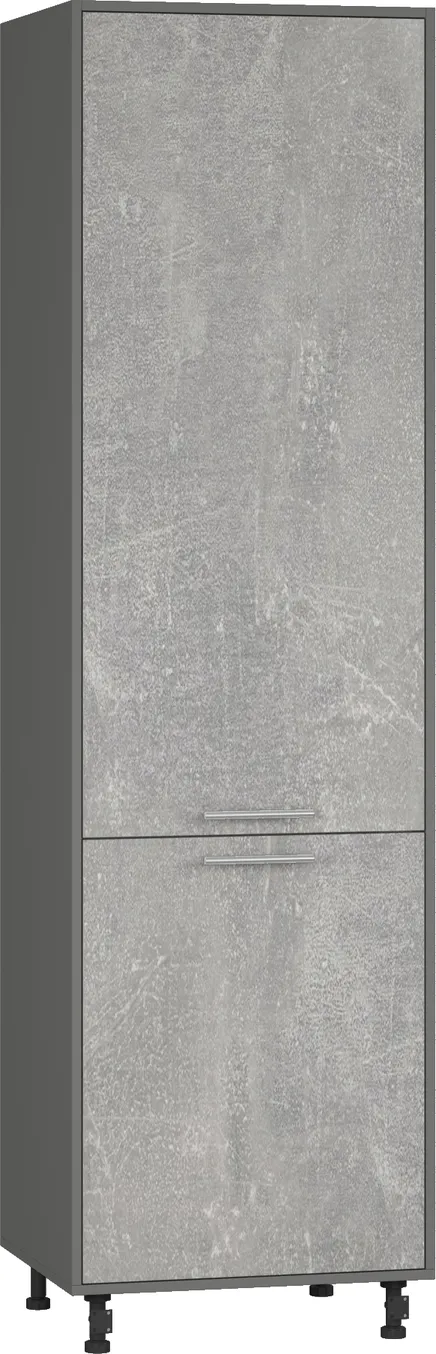 Кухонный шкаф модульной системы BlanKit D60L.h214 Graphite+Industrial SG