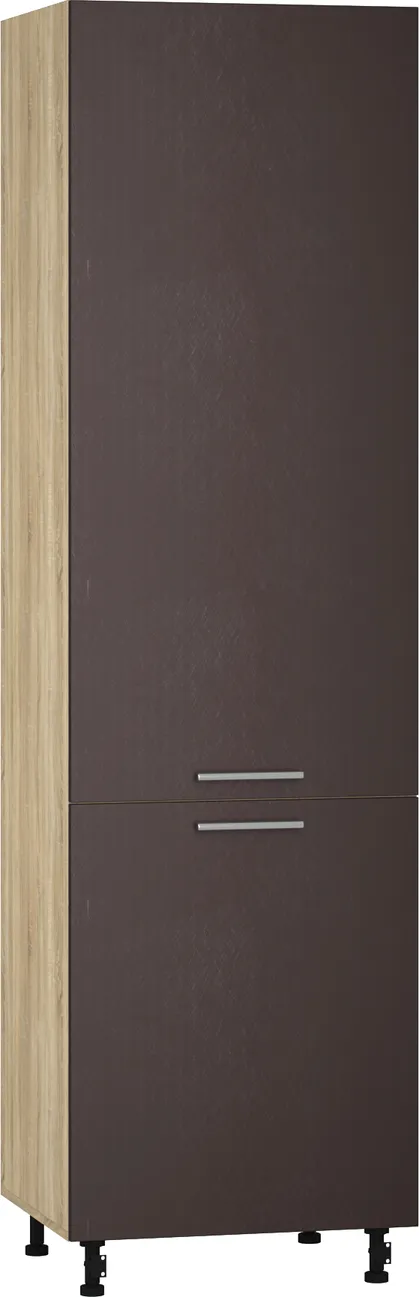 Кухонный шкаф модульной системы BlanKit D60L.h214 Sonoma+BrushBronze.M369