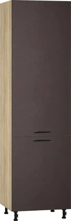 Кухонный шкаф модульной системы BlanKit D60L.h214 Sonoma+BrushBronze.M369 M