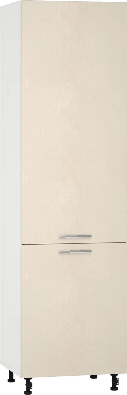 Кухонный шкаф модульной системы BlanKit D60L.h214 White+BrushCreamy.M273