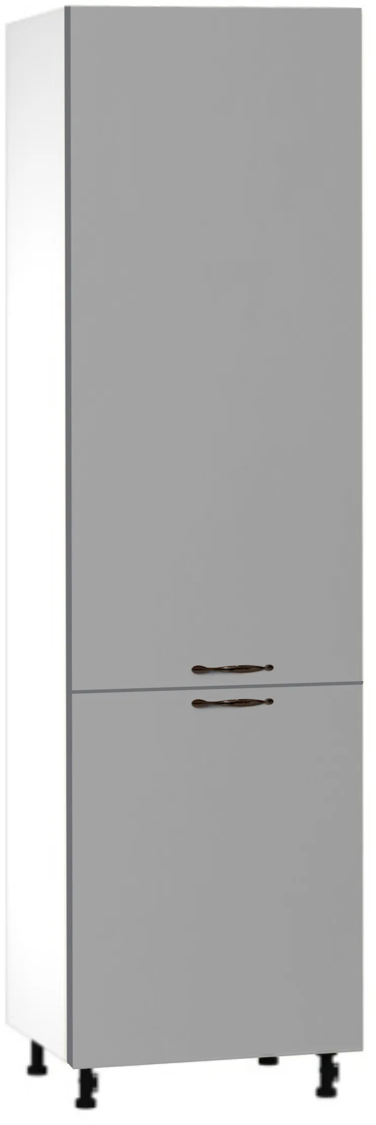 Кухонный шкаф модульной системы BlanKit D60L.h214 White+GreyQuartz.M306 M2