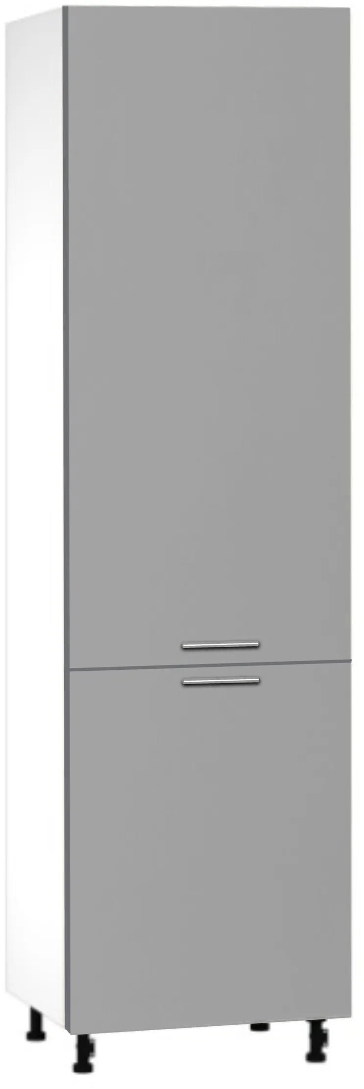 Кухонный шкаф модульной системы BlanKit D60L.h214 White+GreyQuartz.M306 R128