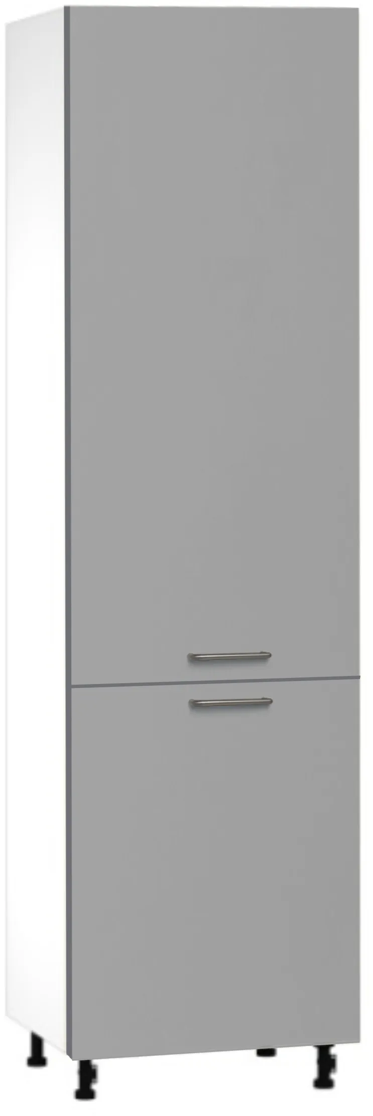 Кухонный шкаф модульной системы BlanKit D60L.h214 White+GreyQuartz.M306 U4