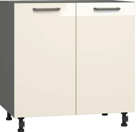 Кухонный шкаф модульной системы BlanKit D80 Graphite+Beige.G406 U4
