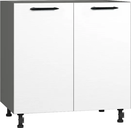 Кухонный шкаф модульной системы BlanKit D80 Graphite+OakWhite.266 M