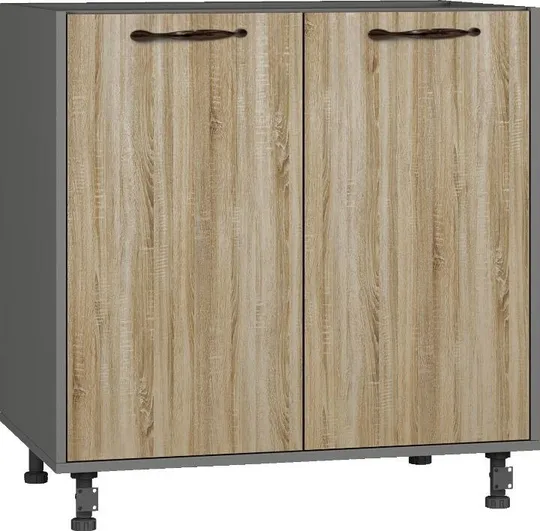 Кухонный шкаф модульной системы BlanKit D80 Graphite+Sonoma.3025 M2