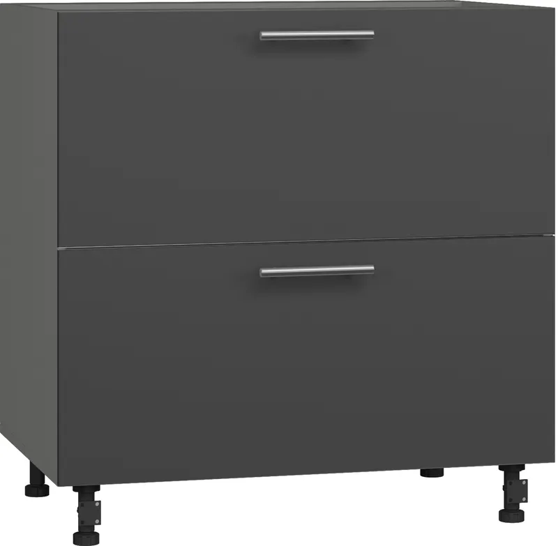 Кухонный шкаф модульной системы BlanKit D80.s2 Graphite+Graphite.M702