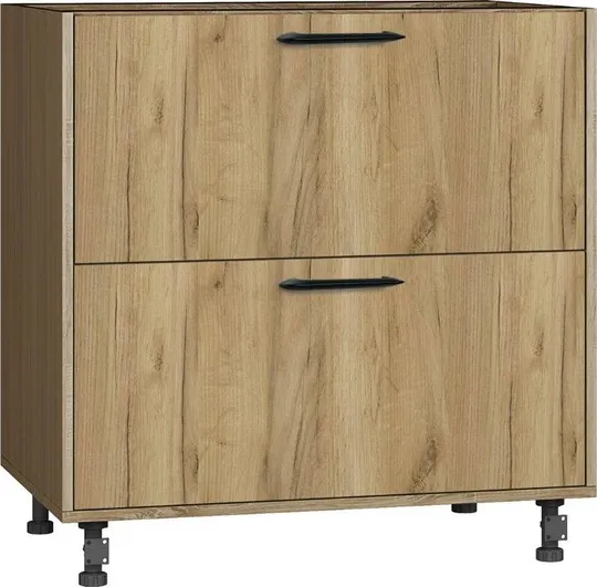 Кухонный шкаф модульной системы BlanKit D80.s2 Sonoma+Oak Kraft Gold К003 M