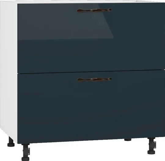 Кухонный шкаф модульной системы BlanKit D80.s2 White+Storm.G293 M2