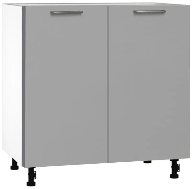 Кухонный шкаф модульной системы BlanKit D80 White+GreyQuartz.M306 U4