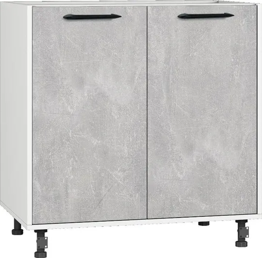 Кухонный шкаф модульной системы BlanKit D80 White+Industrial SG M