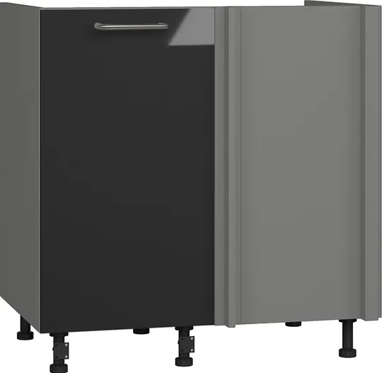 Кухонный шкаф модульной системы BlanKit D80N Graphite+Graphite.G399 U4