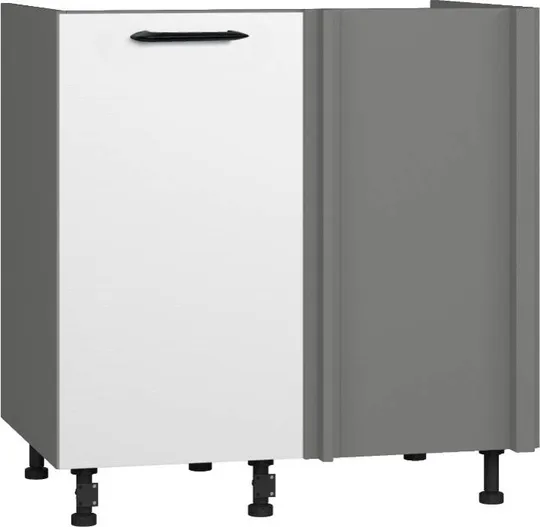 Кухонный шкаф модульной системы BlanKit D80N Graphite+OakWhite.266 M
