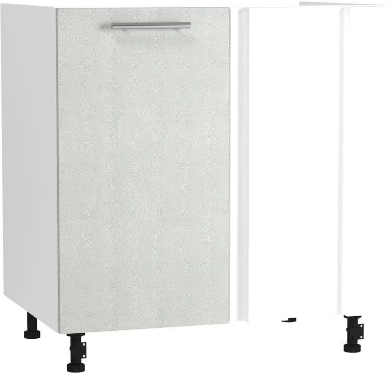 Кухонный шкаф модульной системы BlanKit D80N White+Concrete cream.353