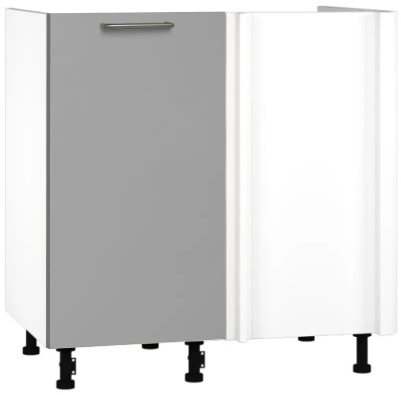 Кухонный шкаф модульной системы BlanKit D80N White+GreyQuartz.M306 U4