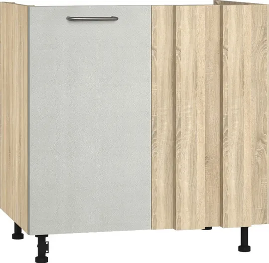 Кухонный шкаф модульной системы BlanKit D80NK Sonoma+Concrete cream.353 U4