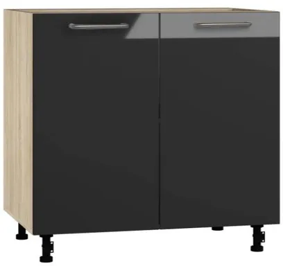 Кухонный шкаф модульной системы BlanKit D90 Sonoma+Graphite.G399 U4