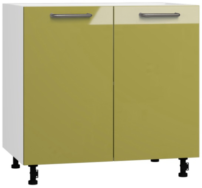 Кухонный шкаф модульной системы BlanKit D90 White+Lemon.G425 U4