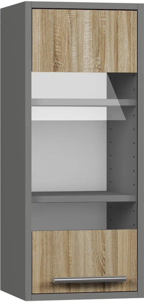 Кухонный шкаф модульной системы BlanKit G30W Graphite+Sonoma.3025