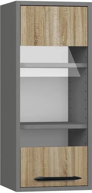 Кухонный шкаф модульной системы BlanKit G30W Graphite+Sonoma.3025 M