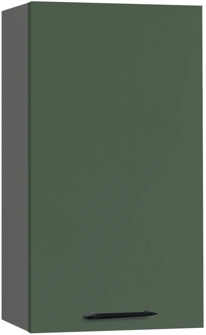 Кухонный шкаф модульной системы BlanKit G40 Graphite+GreenSmoky.M356 M