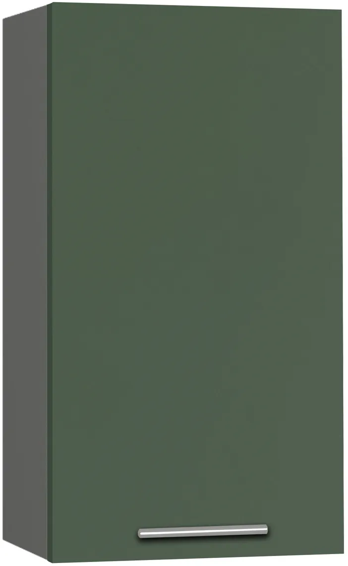 Кухонный шкаф модульной системы BlanKit G40 Graphite+GreenSmoky.M356 R128