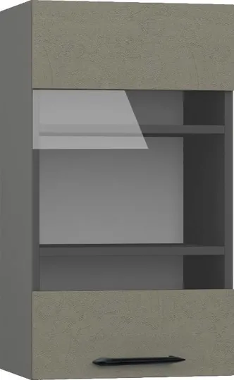 Кухонный шкаф модульной системы BlanKit G40W Graphite+Cement Gothic.M389 M
