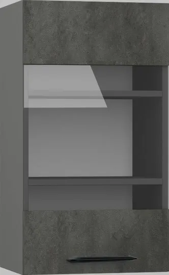 Кухонный шкаф модульной системы BlanKit G40W Graphite+CementDark.M361 M