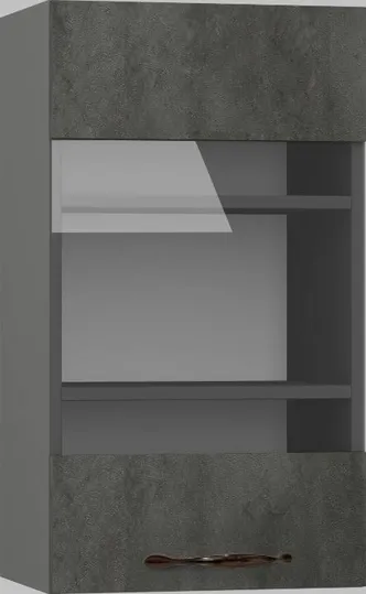 Кухонный шкаф модульной системы BlanKit G40W Graphite+CementDark.M361 M2