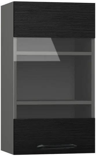 Кухонный шкаф модульной системы BlanKit G40W Graphite+OakBlack.381 M