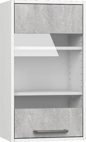 Кухонный шкаф модульной системы BlanKit G40W White+Industrial SG U4