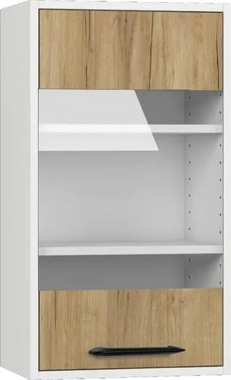 Кухонный шкаф модульной системы BlanKit G40W White+Oak Kraft Gold К003 M