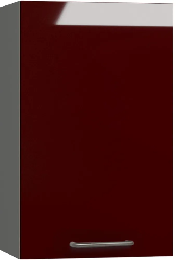 Кухонный шкаф модульной системы BlanKit G45 Graphite+Bordo.G410 U4