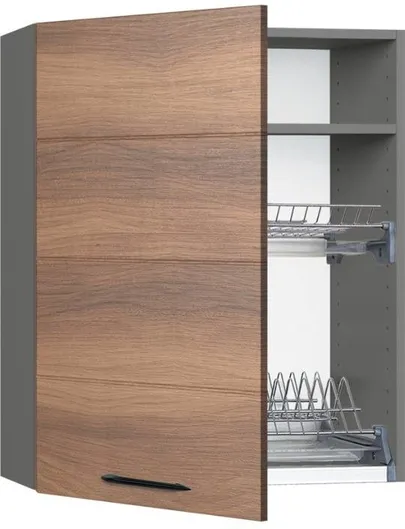 Кухонный шкаф модульной системы BlanKit G60.1.D Graphite+Chicory dark.395 M