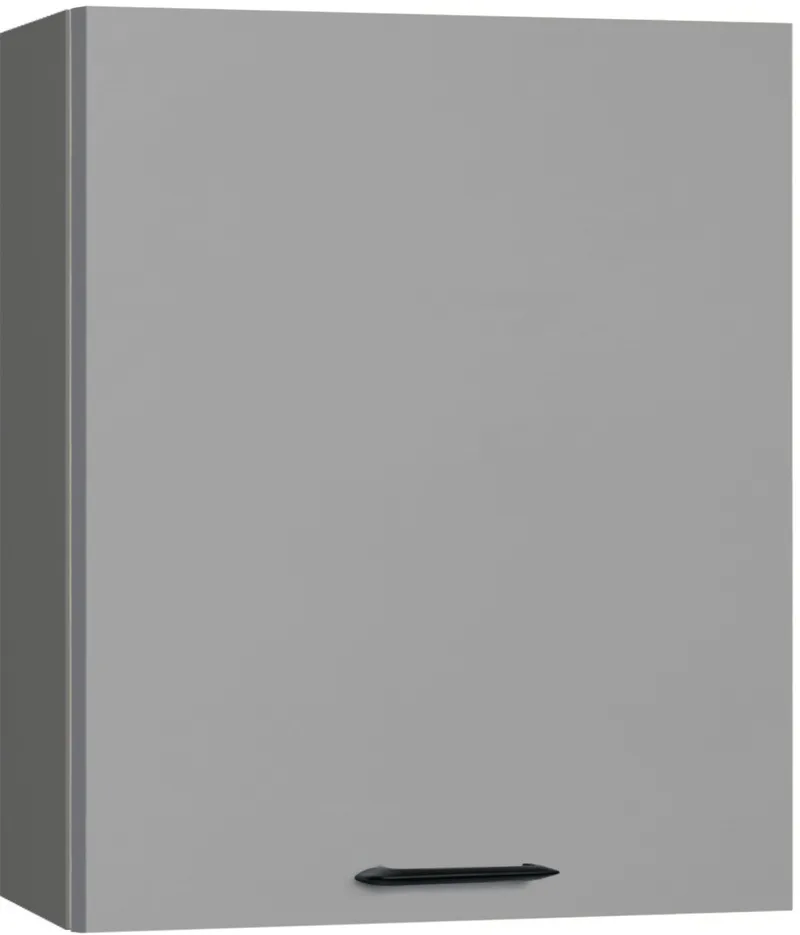 Кухонный шкаф модульной системы BlanKit G60.1.D Graphite+GreyQuartz.M306 M