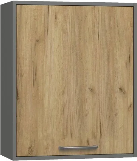 Кухонный шкаф модульной системы BlanKit G60.1.D Graphite+Oak Kraft Gold К003 U4