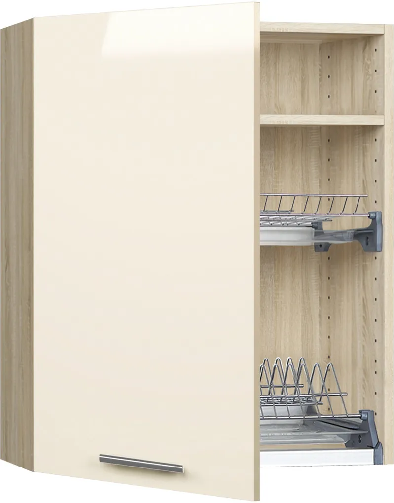 Кухонный шкаф модульной системы BlanKit G60.1.D Sonoma+Beige.G406