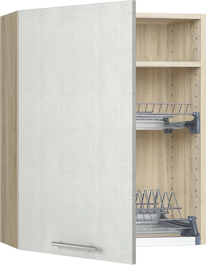 Кухонный шкаф модульной системы BlanKit G60.1.D Sonoma+ConcreteCream.M353