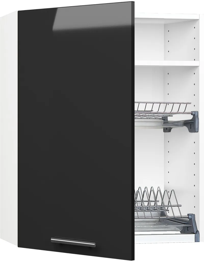 Кухонный шкаф модульной системы BlanKit G60.1.D White+Graphite.G399