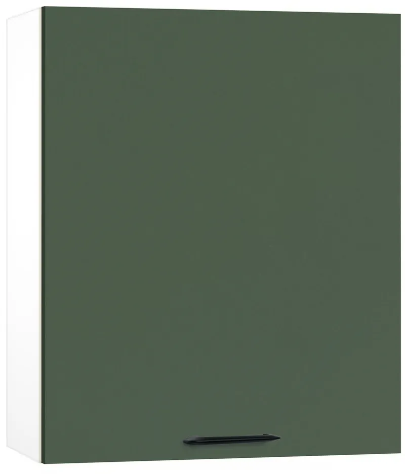 Кухонный шкаф модульной системы BlanKit G60.1.D White+GreenSmoky.M356 M