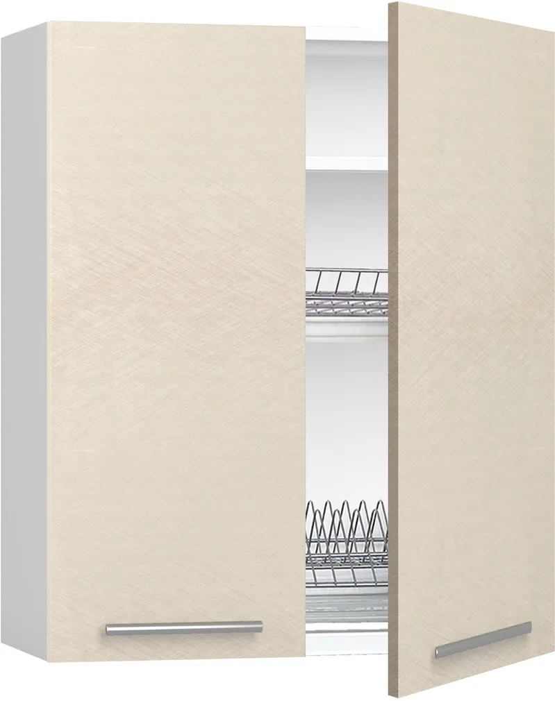 Кухонный шкаф модульной системы BlanKit G60.D White+BrushCreamy.M273