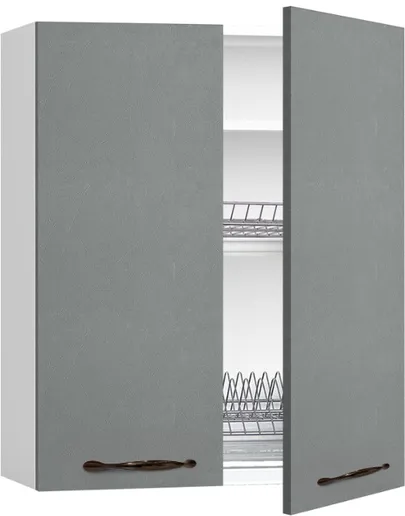 Кухонный шкаф модульной системы BlanKit G60.D White+Concrete gray.352 M2