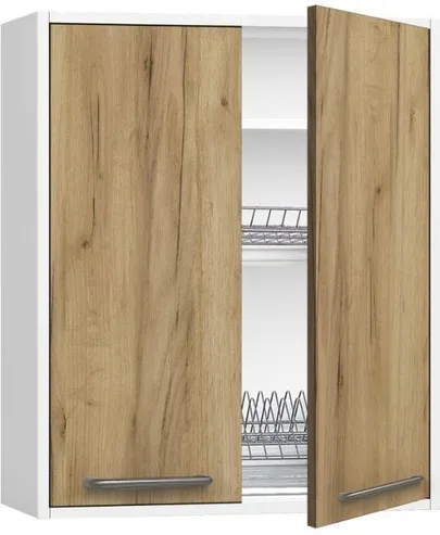 Кухонный шкаф модульной системы BlanKit G60.D White+Oak Kraft Gold К003 U4