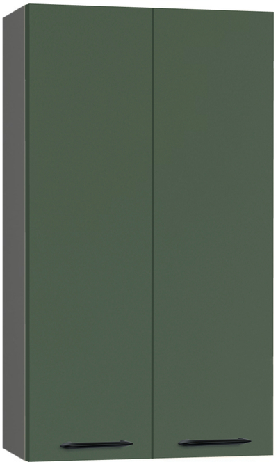 Кухонный шкаф модульной системы BlanKit G60.h105 Graphite+GreenSmoky.M356 M