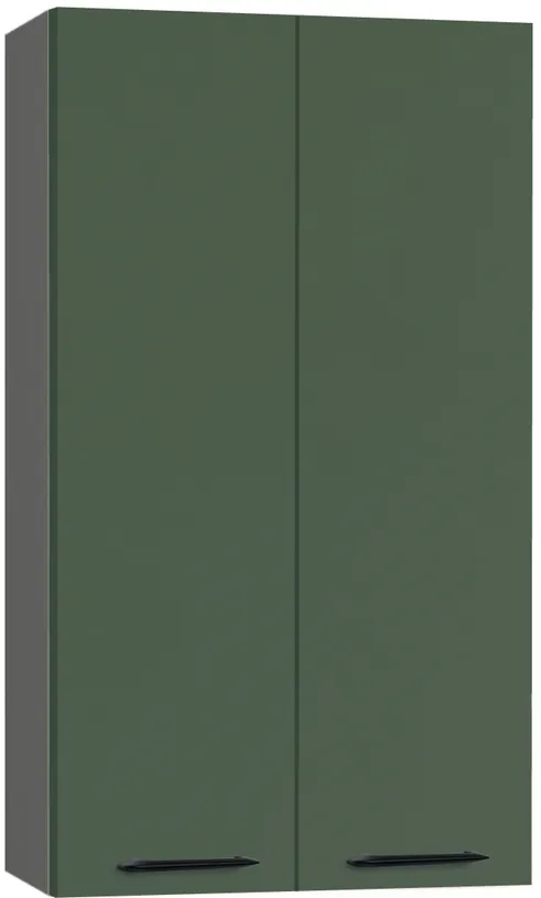 Кухонный шкаф модульной системы BlanKit G60.h105 Graphite+GreenSmoky.M356 M