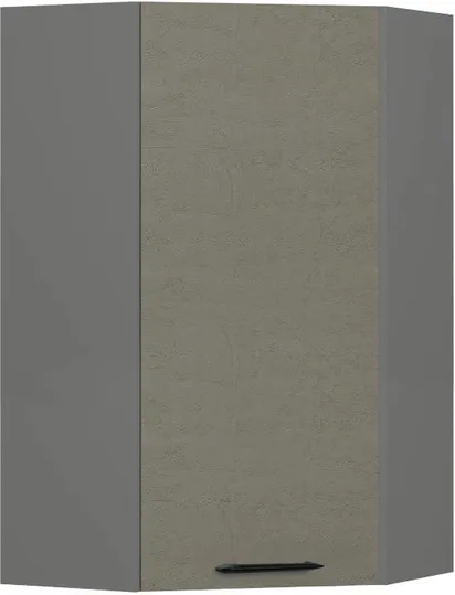 Кухонный шкаф модульной системы BlanKit G60N.h105 Graphite+Cement Gothic.M389 M
