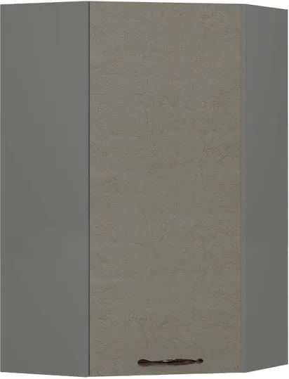 Кухонный шкаф модульной системы BlanKit G60N.h105 Graphite+Cement Gothic.M389 M2